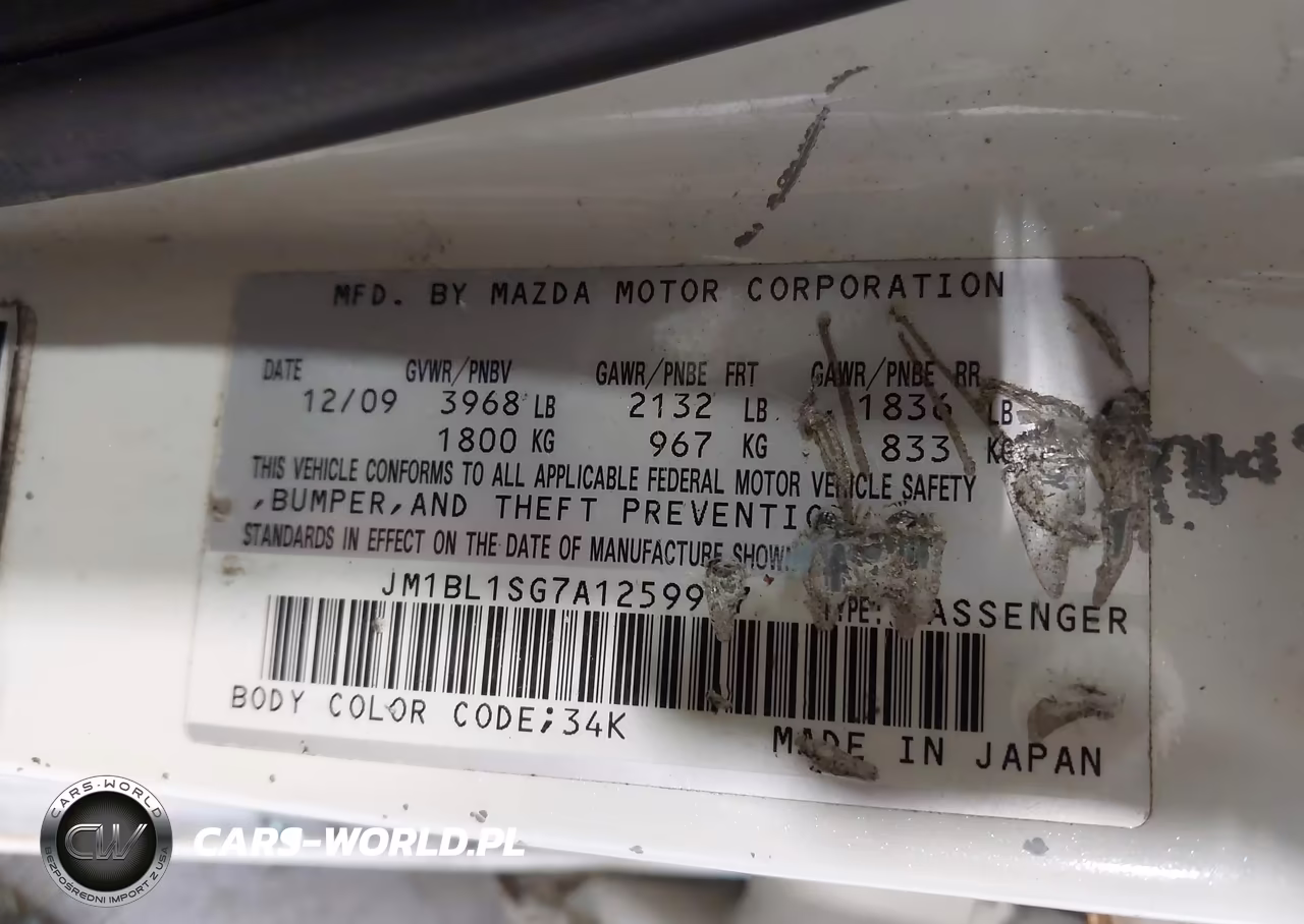 2010 Mazda Mazda3 I Touring VIN:JM1BL1SG7A1259967 - 9