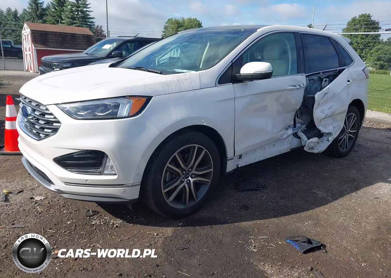 2019 Ford Edge Titanium VIN:2FMPK4K97KBC06070 - 2