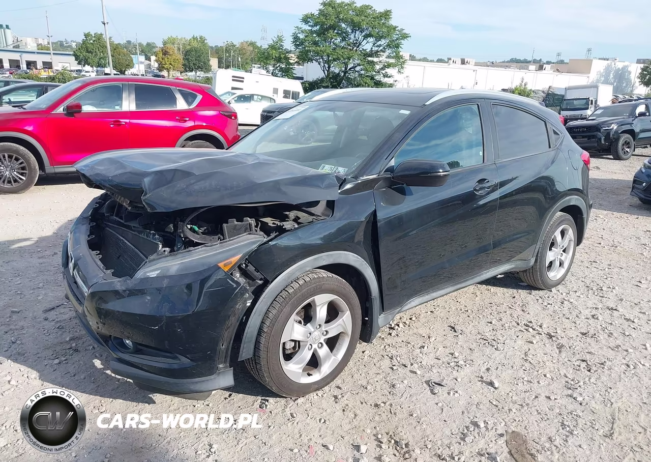 2016 Honda Hr-V Ex-L VIN:3CZRU5H74GM725340 - 2
