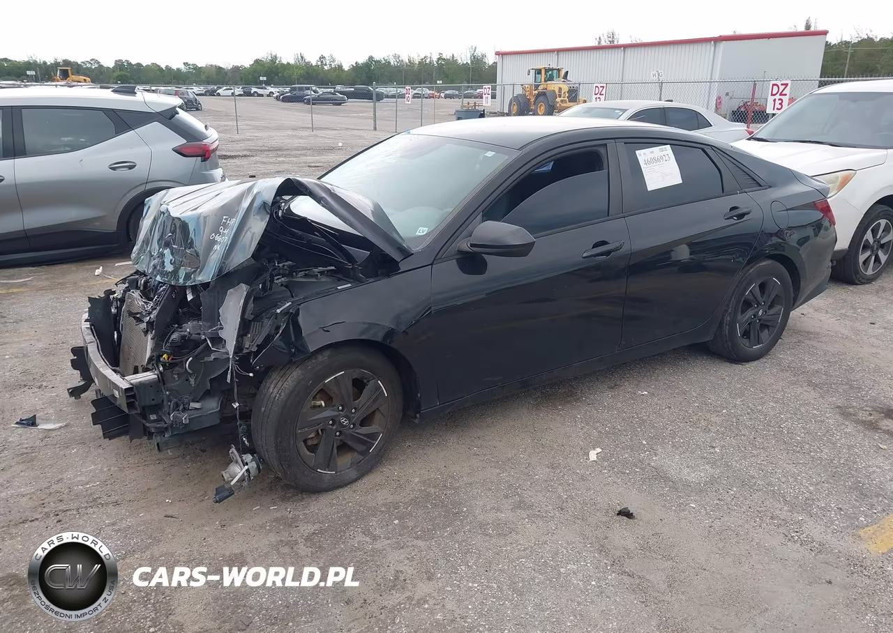 2021 Hyundai Elantra Sel VIN:KMHLM4AG0MU066076 - 2