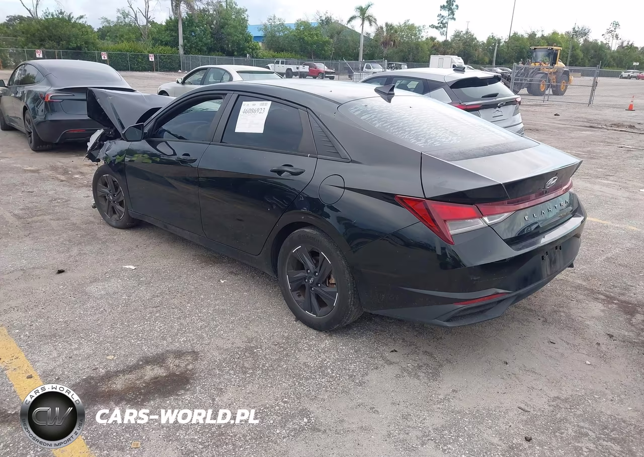2021 Hyundai Elantra Sel VIN:KMHLM4AG0MU066076 - 3