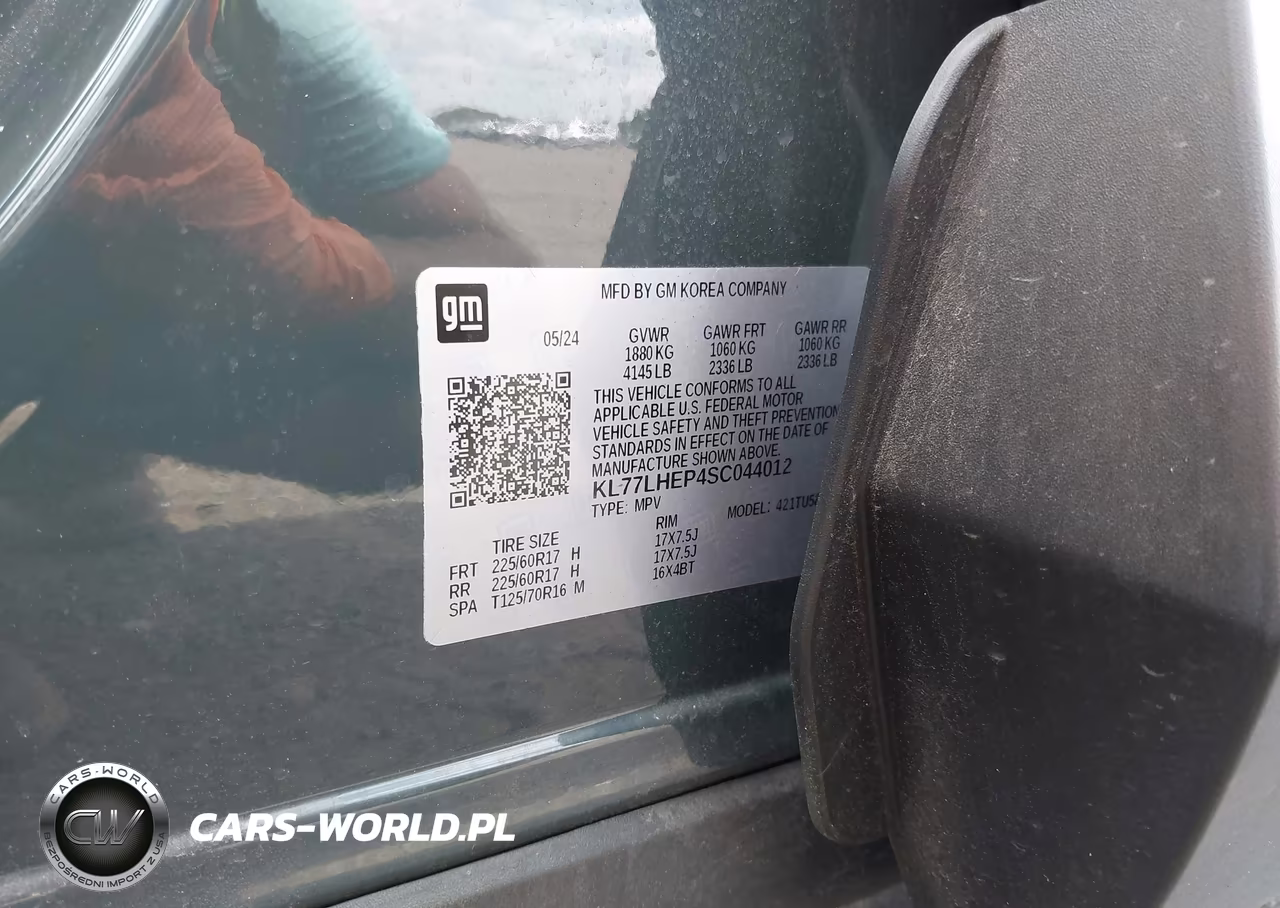 2025 Chevrolet Trax Fwd Lt VIN:KL77LHEP4SC044012 - 9