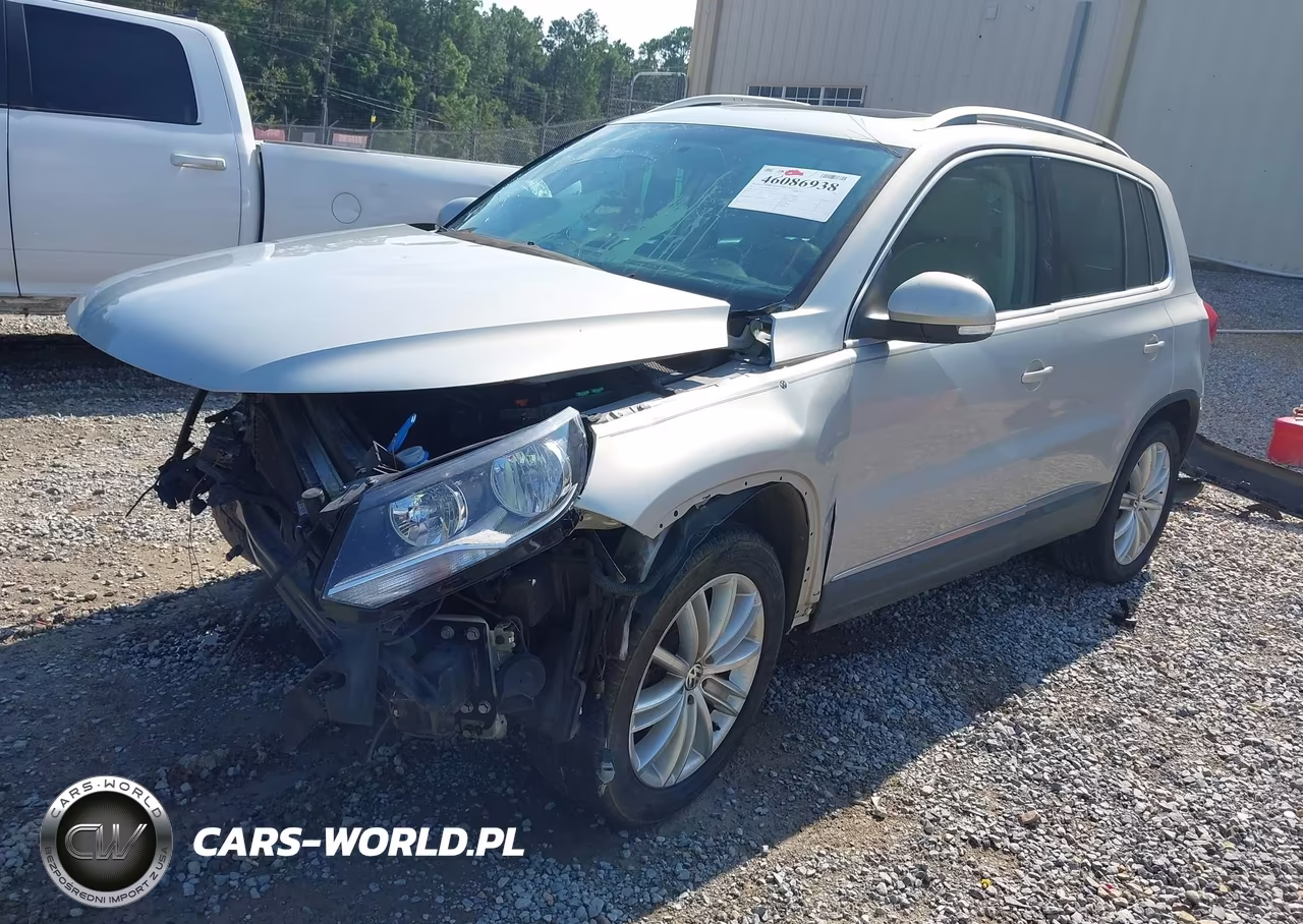 2012 Volkswagen Tiguan Se VIN:WVGAV7AX2CW523673 - 2