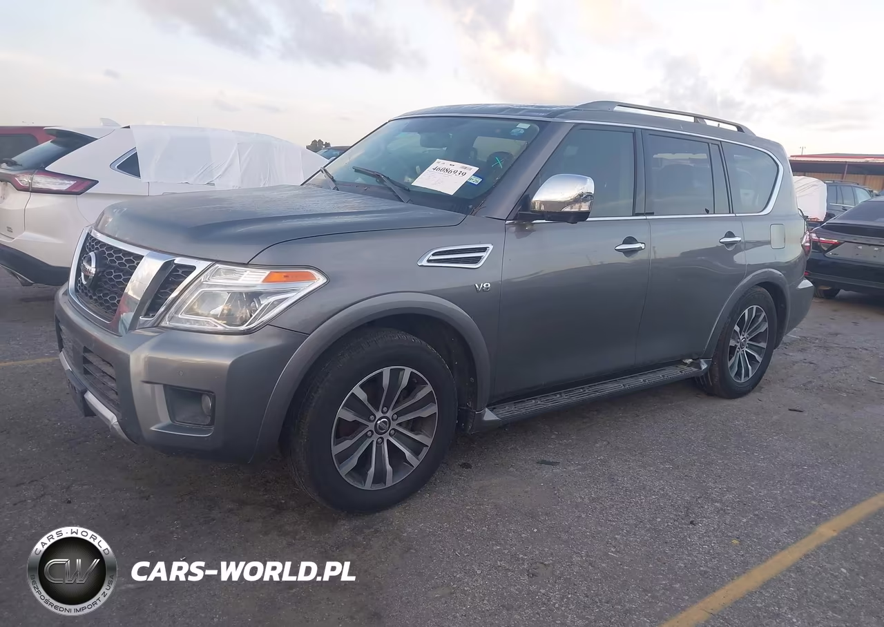 2018 Nissan Armada Sl VIN:JN8AY2ND3JX001550 - 2