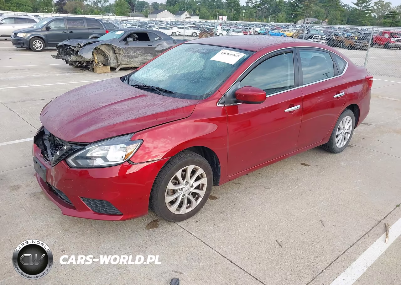 2019 Nissan Sentra Sv VIN:3N1AB7AP2KY270930 - 2