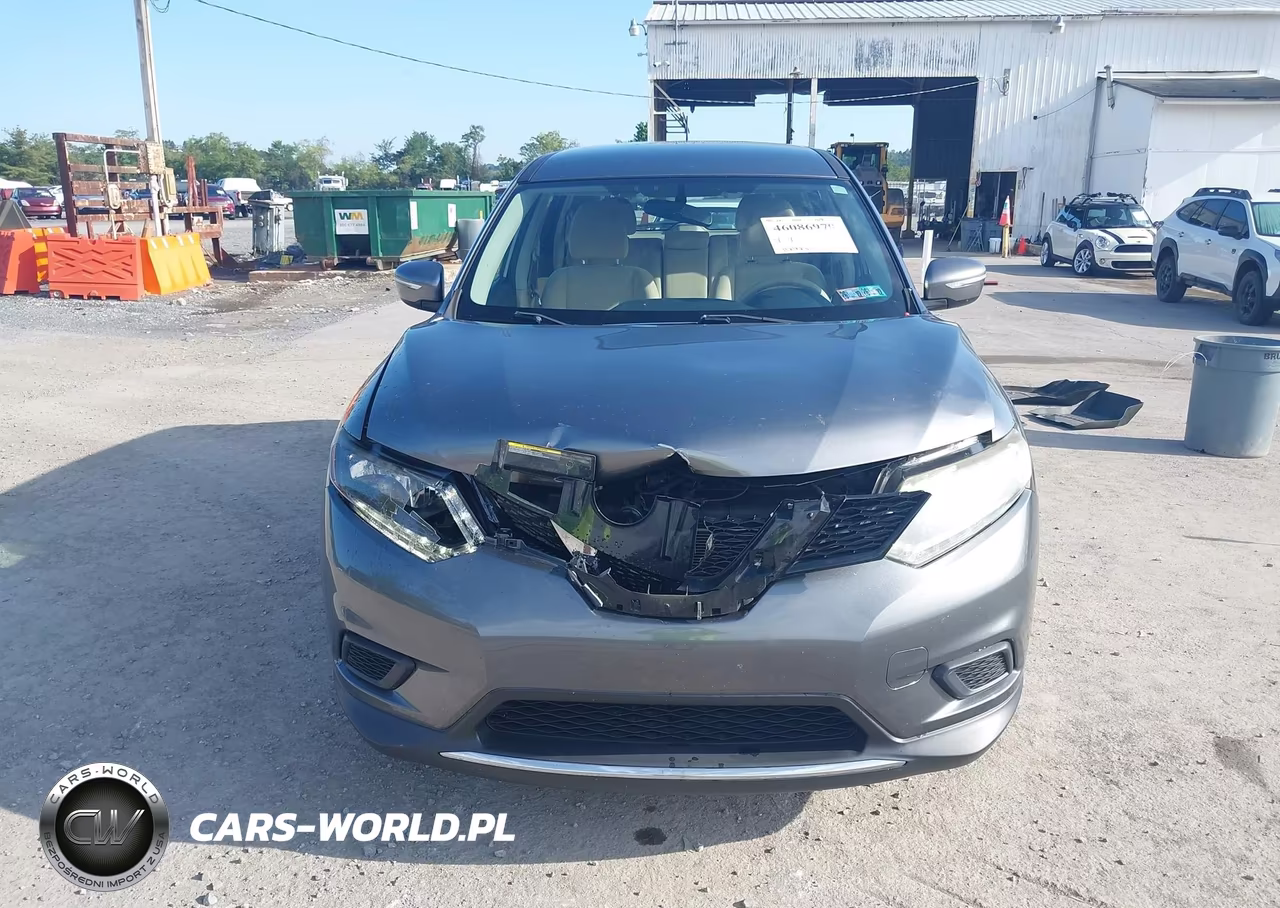 2015 Nissan Rogue S VIN:KNMAT2MV7FP580926 - 12
