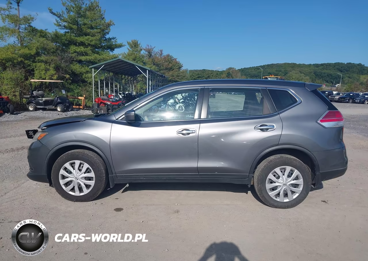 2015 Nissan Rogue S VIN:KNMAT2MV7FP580926 - 14
