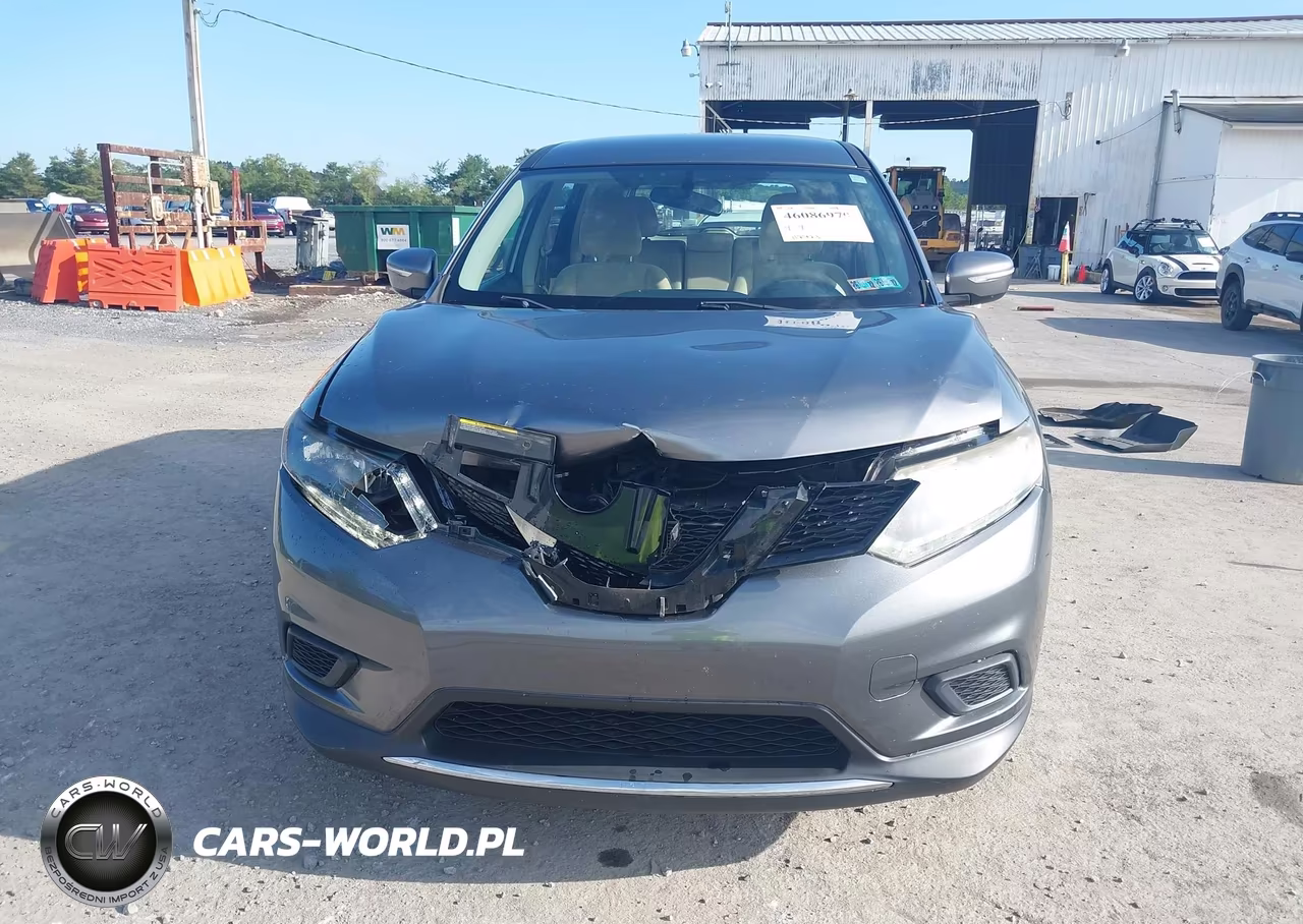 2015 Nissan Rogue S VIN:KNMAT2MV7FP580926 - 6