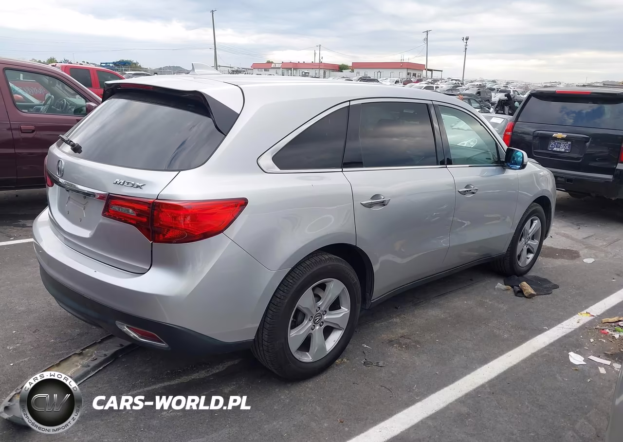 2015 Acura Mdx VIN:5FRYD3H2XFB011711 - 4