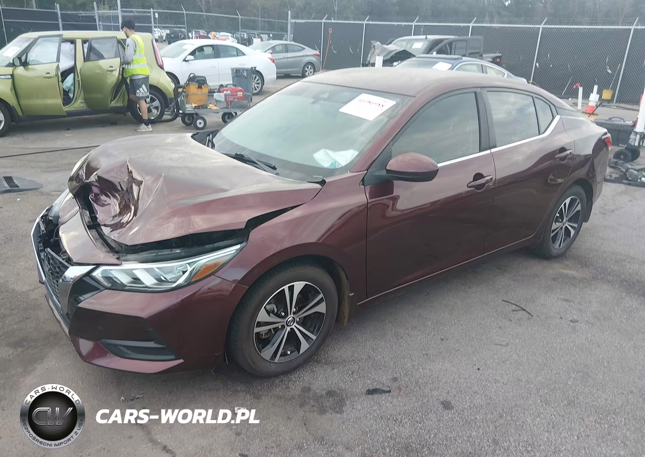 2022 Nissan Sentra Sv Xtronic Cvt VIN:3N1AB8CV8NY209409 - 2