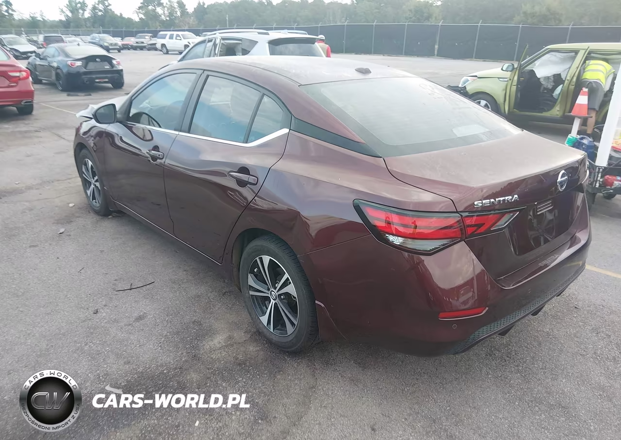 2022 Nissan Sentra Sv Xtronic Cvt VIN:3N1AB8CV8NY209409 - 3