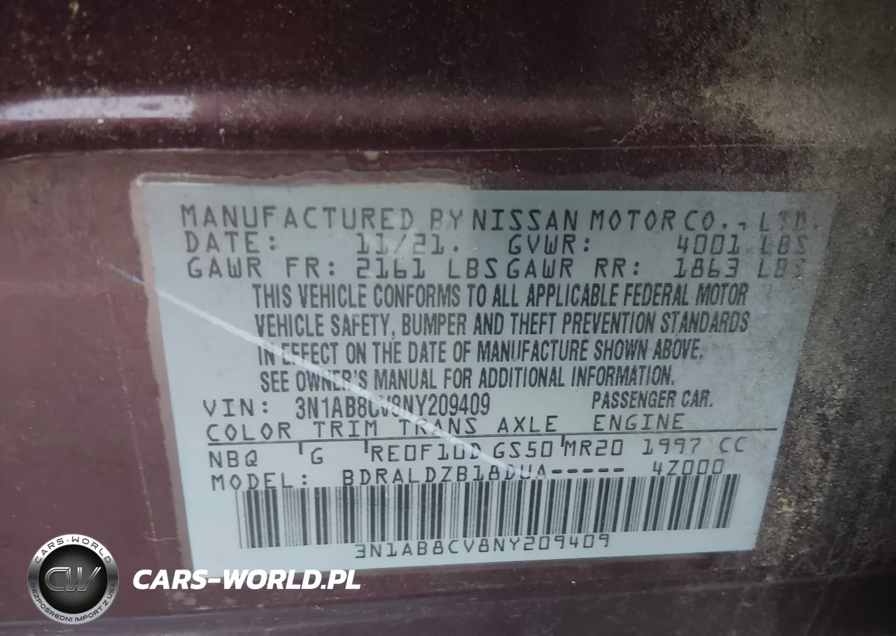 2022 Nissan Sentra Sv Xtronic Cvt VIN:3N1AB8CV8NY209409 - 9