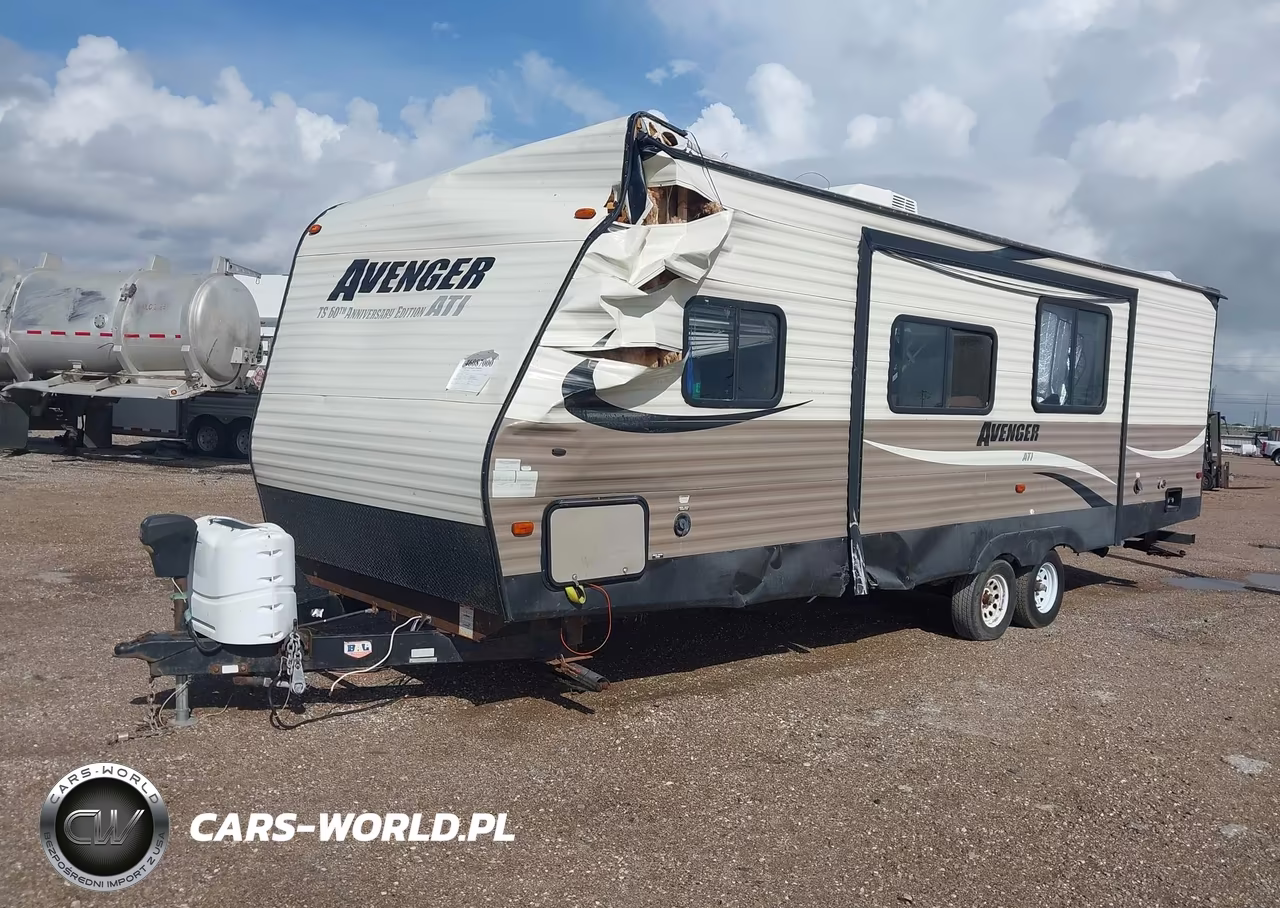 2016 Avenger Travel Trailer VIN:5ZT2AVSB5GB908443 - 2