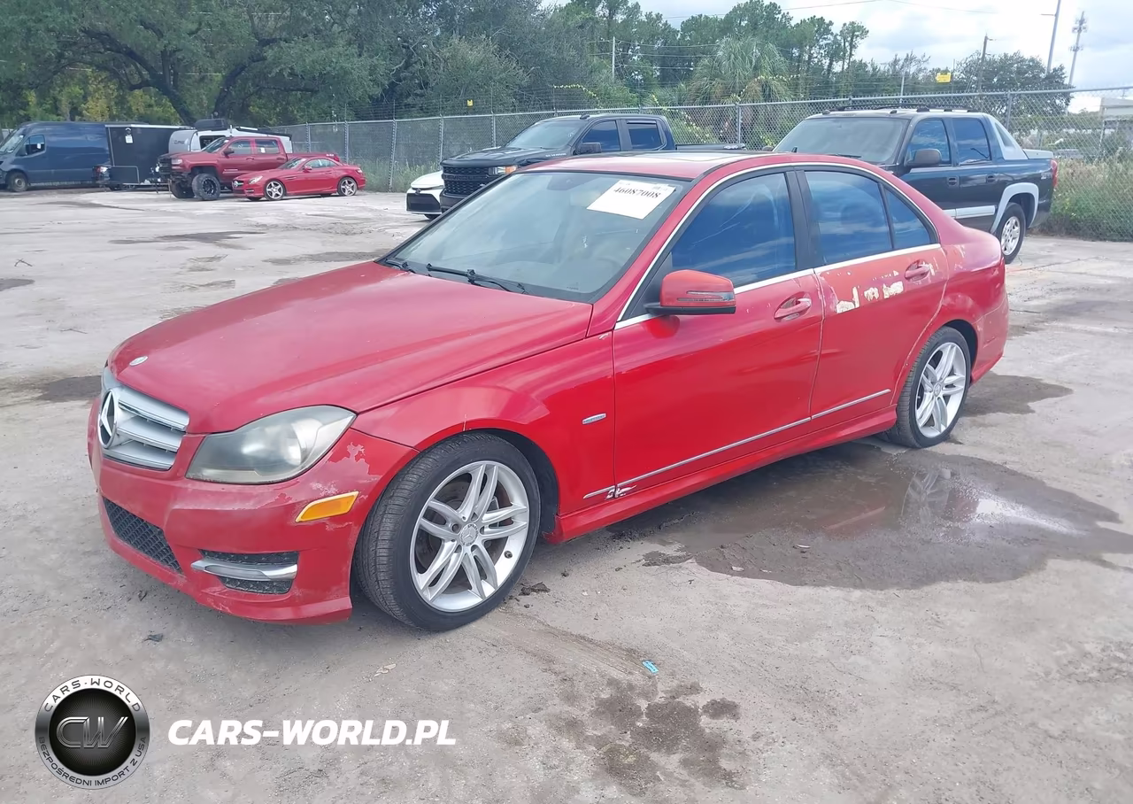 2012 Mercedes-Benz C 250 Luxury-Sport VIN:WDDGF4HB3CR195365 - 2