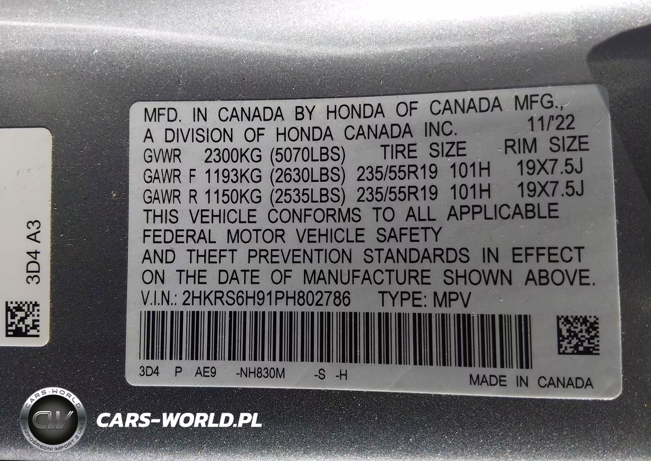 2023 Honda Cr-V Hybrid Sport Touring VIN:2HKRS6H91PH802786 - 9