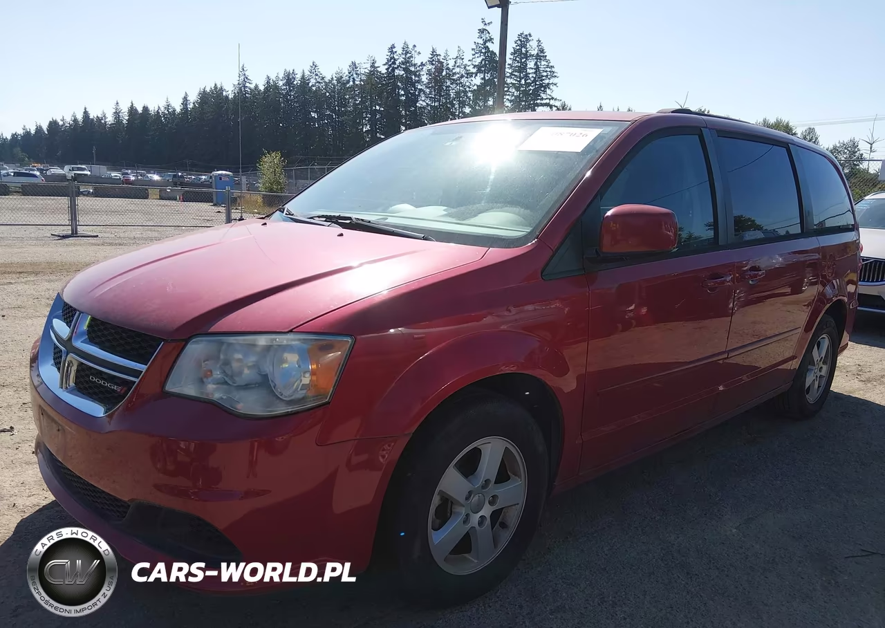 2013 Dodge Grand Caravan Sxt VIN:2C4RDGCG0DR548637 - 2