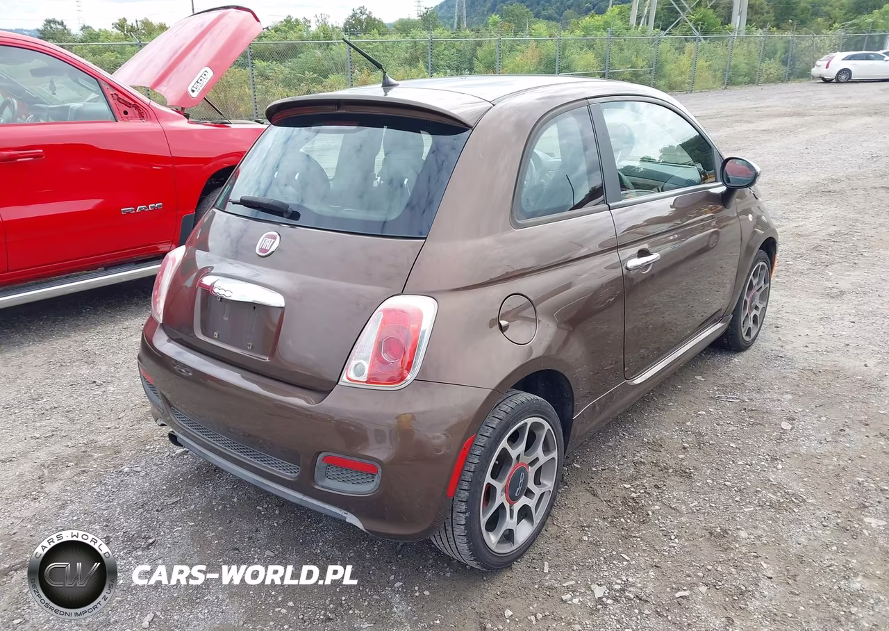 2012 Fiat 500 Sport VIN:3C3CFFBR5CT212432 - 4