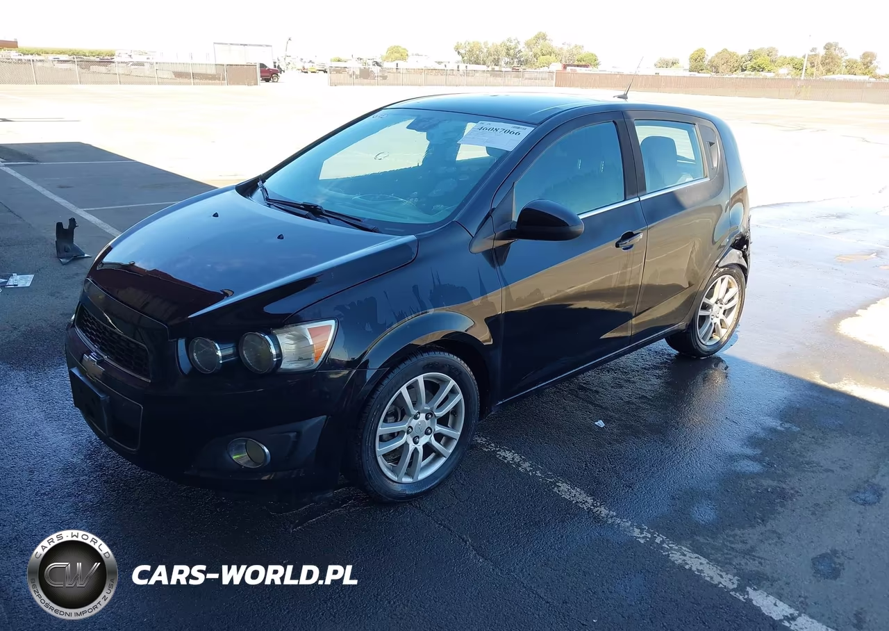 2012 Chevrolet Sonic 2Lt VIN:1G1JC6SH9C4208787 - 2