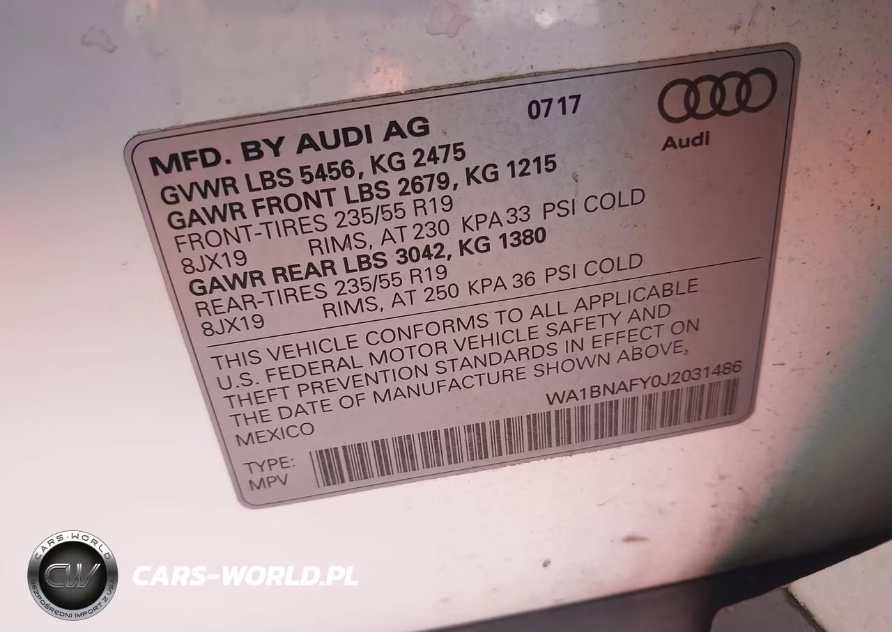 2018 Audi Q5 2.0T Premium-2.0T Tech Premium VIN:WA1BNAFY0J2031486 - 9