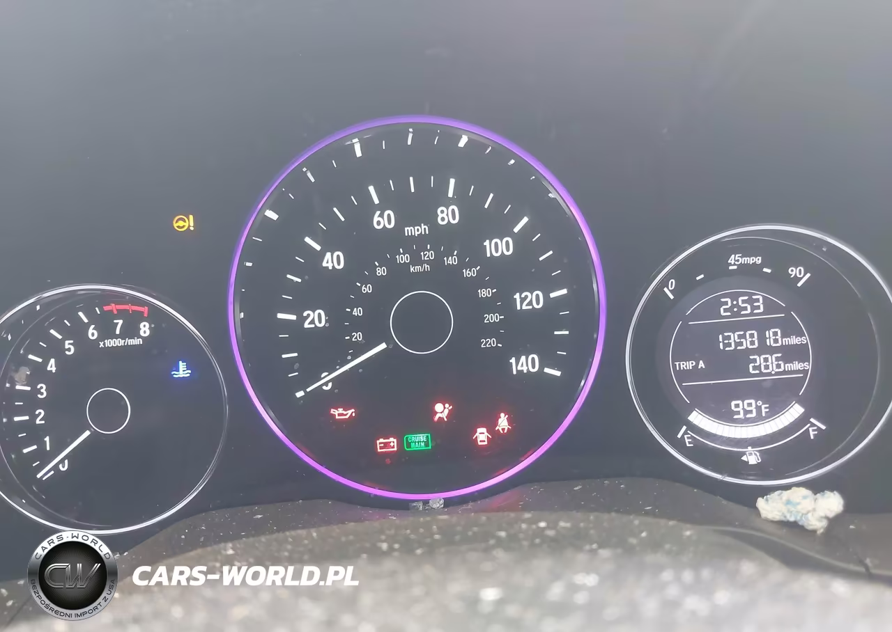 2017 Honda Hr-V Lx VIN:3CZRU5G39HM712972 - 7