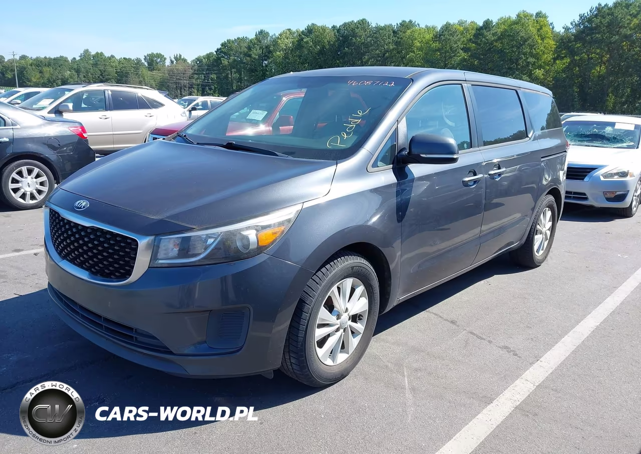 2017 Kia Sedona Lx VIN:KNDMB5C14H6236060 - 2