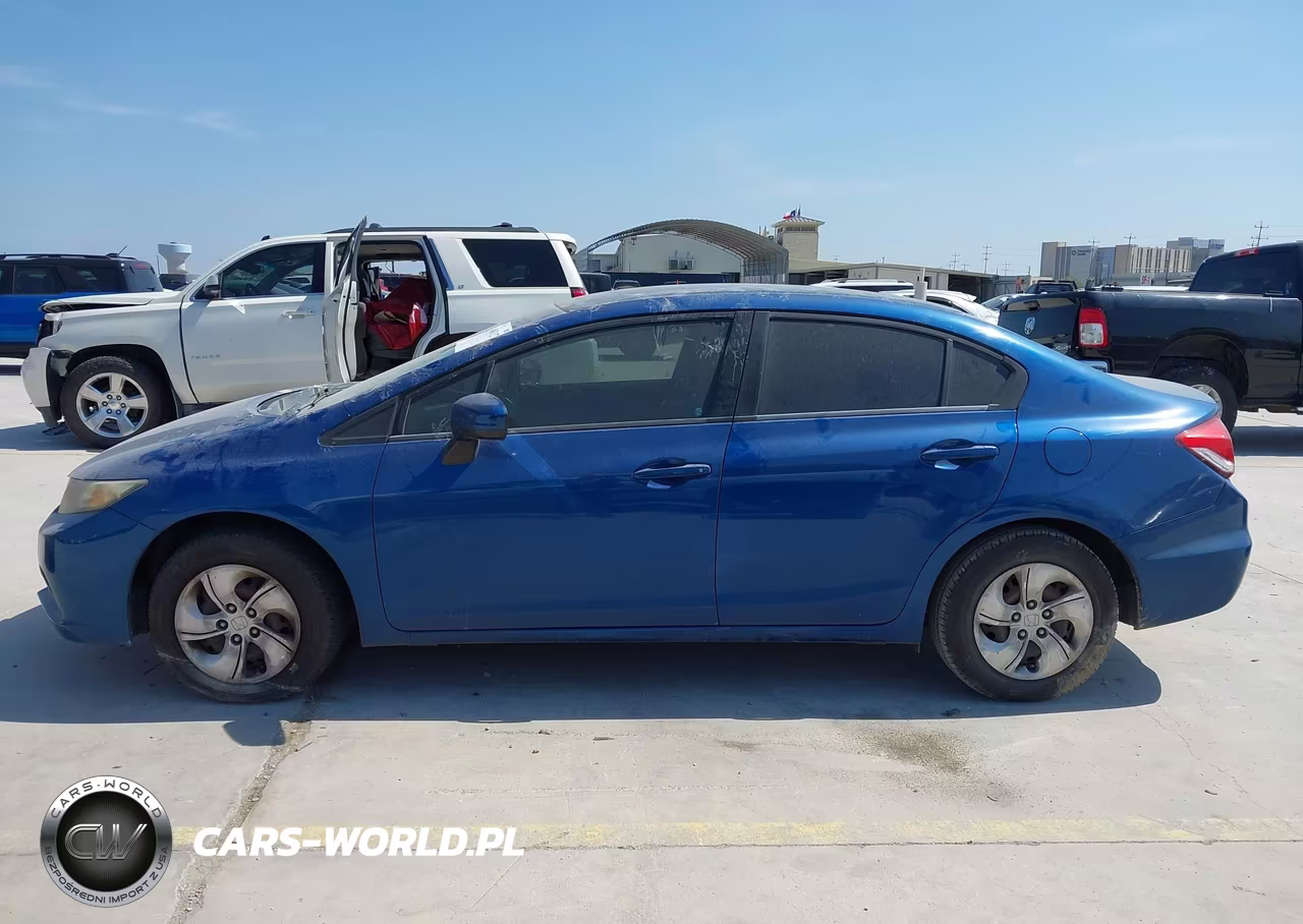 2014 Honda Civic Lx VIN:19XFB2F54EE026103 - 14