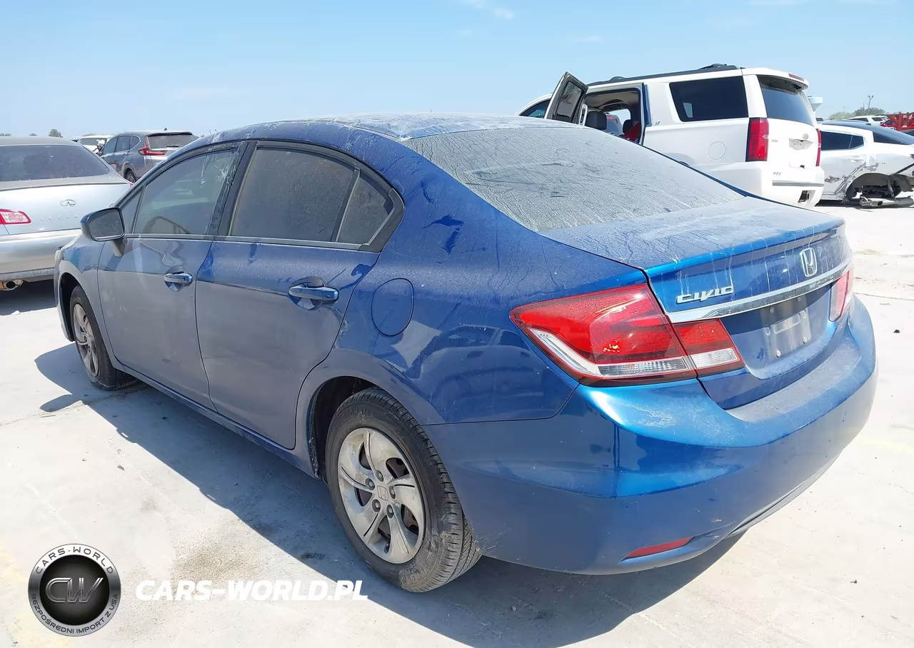 2014 Honda Civic Lx VIN:19XFB2F54EE026103 - 3
