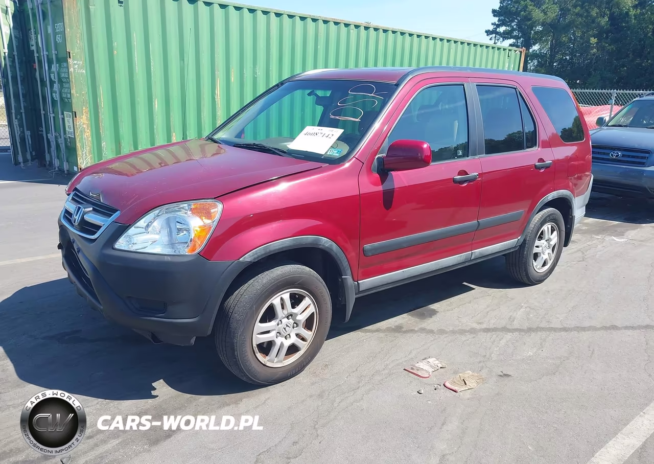 2004 Honda Cr-V Ex VIN:SHSRD78884U233316 - 2