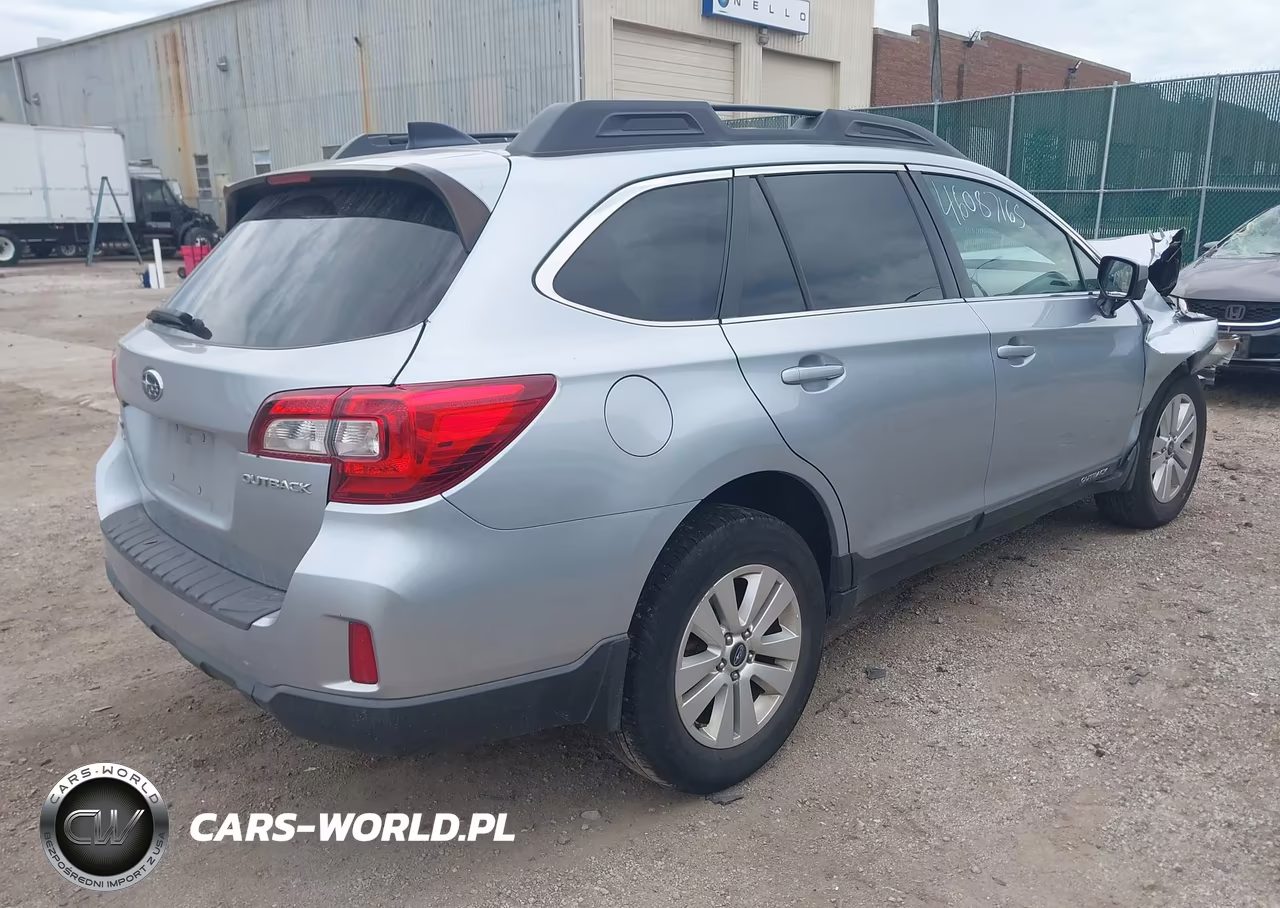 2016 Subaru Outback 2.5I Premium VIN:4S4BSBDC1G3271334 - 4