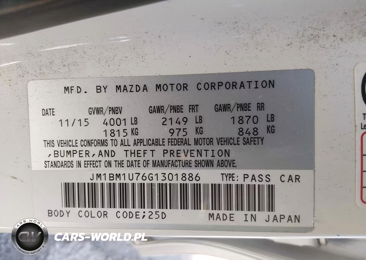 2016 Mazda Mazda3 I Sport VIN:JM1BM1U76G1301886 - 9