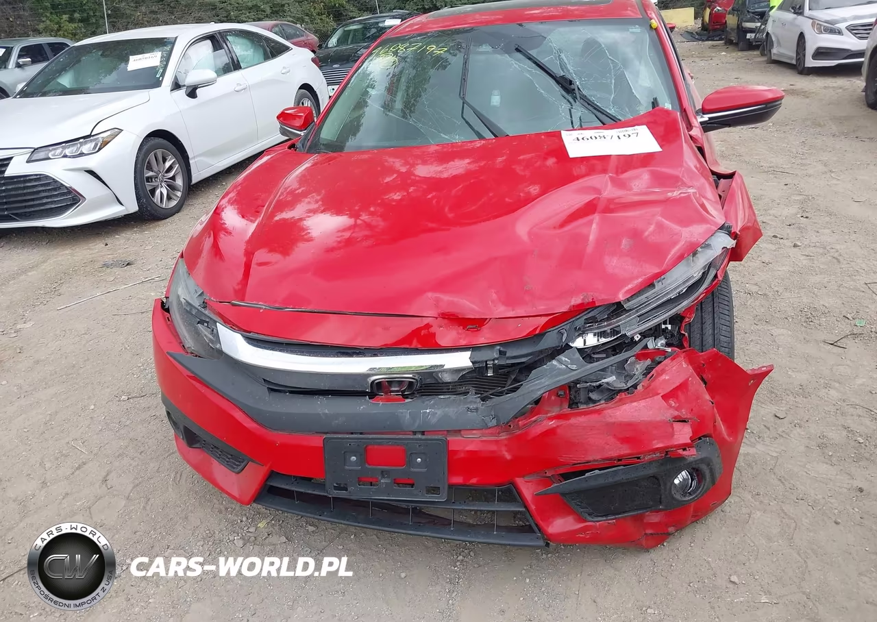 2016 Honda Civic Touring VIN:2HGFC1F96GH633719 - 12