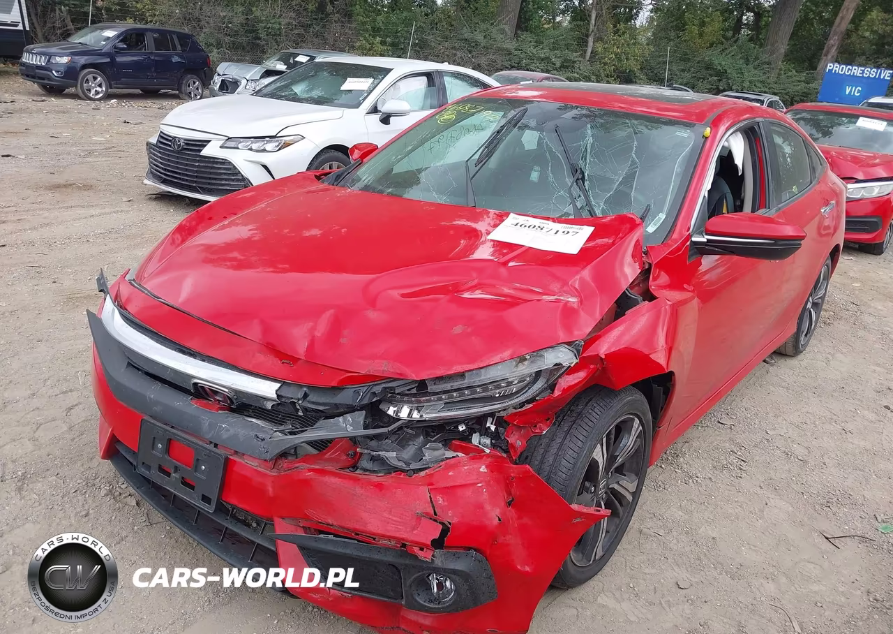 2016 Honda Civic Touring VIN:2HGFC1F96GH633719 - 2