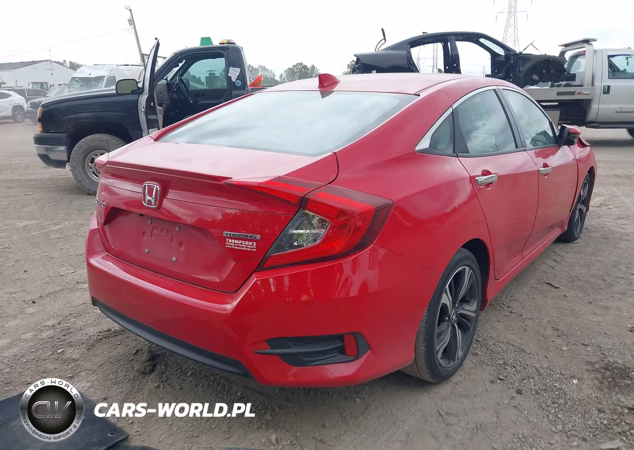 2016 Honda Civic Touring VIN:2HGFC1F96GH633719 - 4