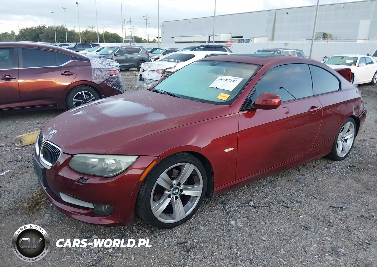 2011 BMW 328I VIN:WBAKE5C57BE573317 - 2