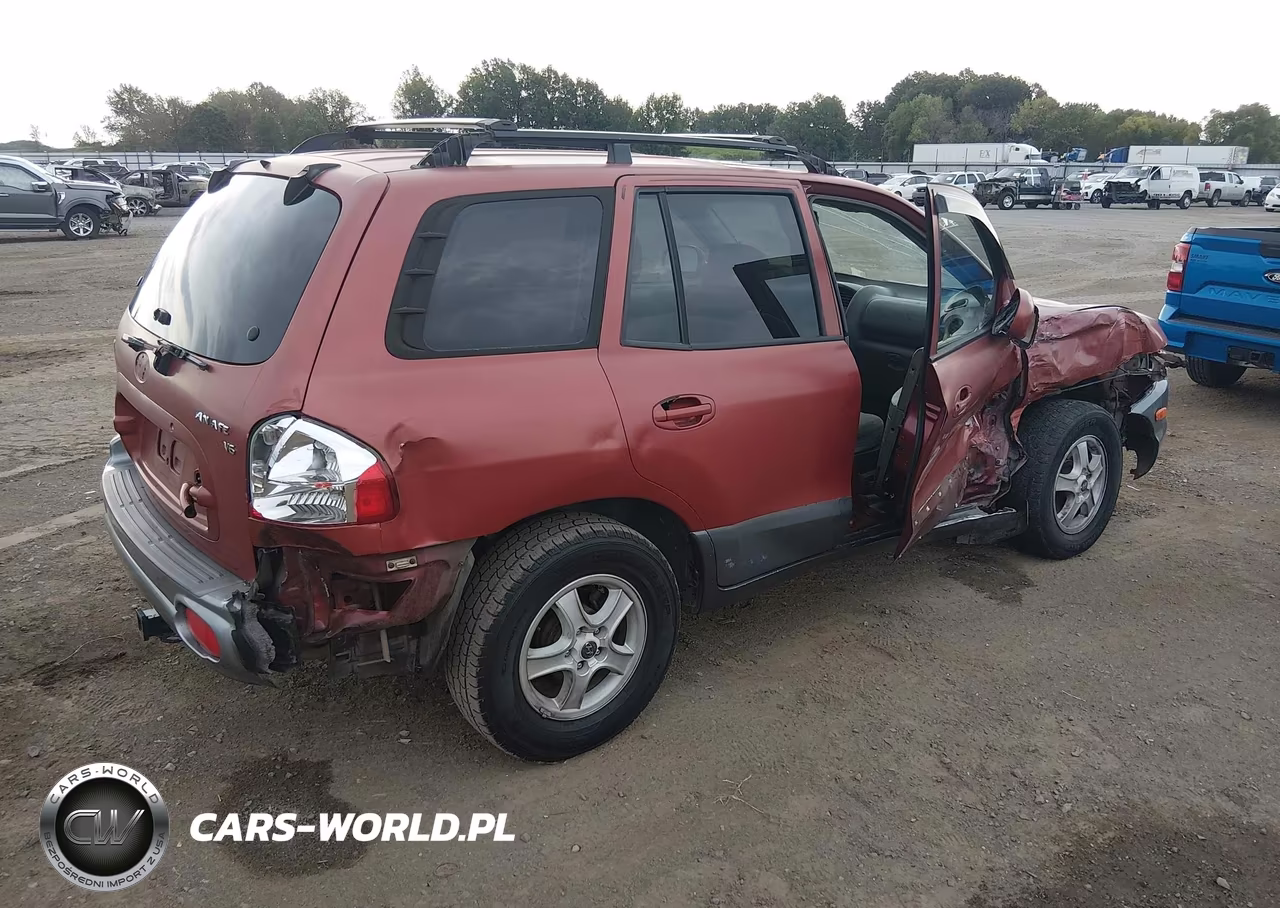 2003 Hyundai Santa Fe Gls-Lx VIN:KM8SC13D93U417985 - 4