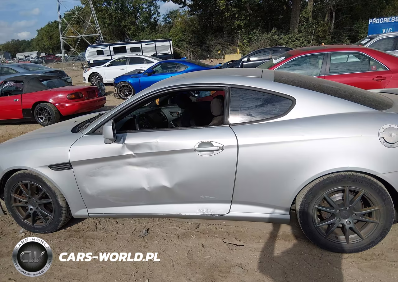 2008 Hyundai Tiburon Gs VIN:KMHHM66D48U265220 - 14