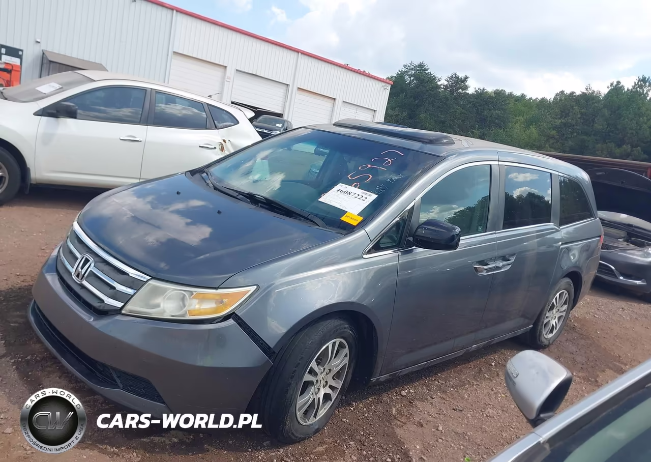 2011 Honda Odyssey Ex-L VIN:5FNRL5H64BB065927 - 17