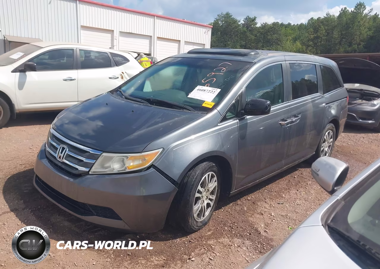 2011 Honda Odyssey Ex-L VIN:5FNRL5H64BB065927 - 2
