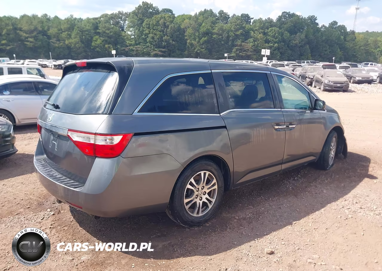 2011 Honda Odyssey Ex-L VIN:5FNRL5H64BB065927 - 4