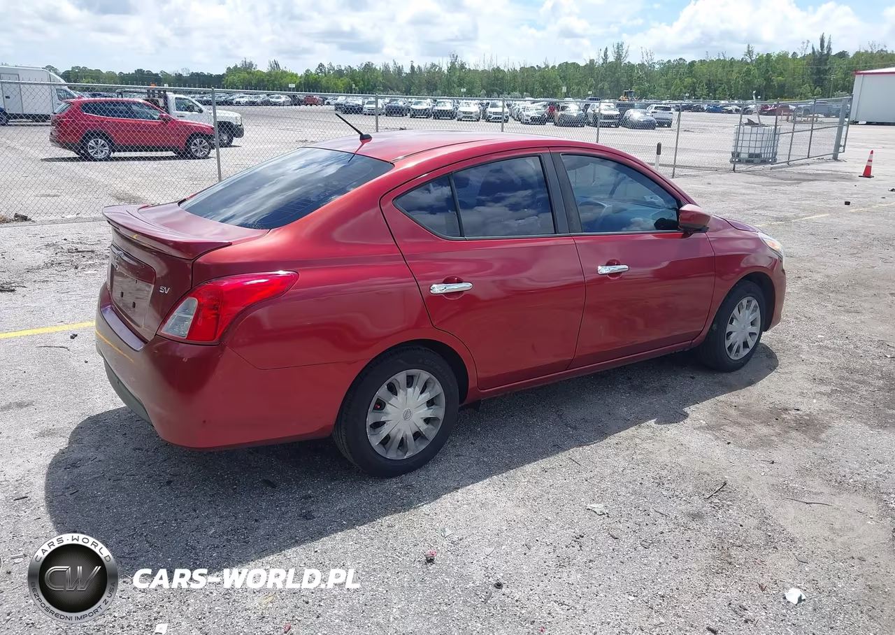 2017 Nissan Versa 1.6 Sv VIN:3N1CN7AP4HL817122 - 4
