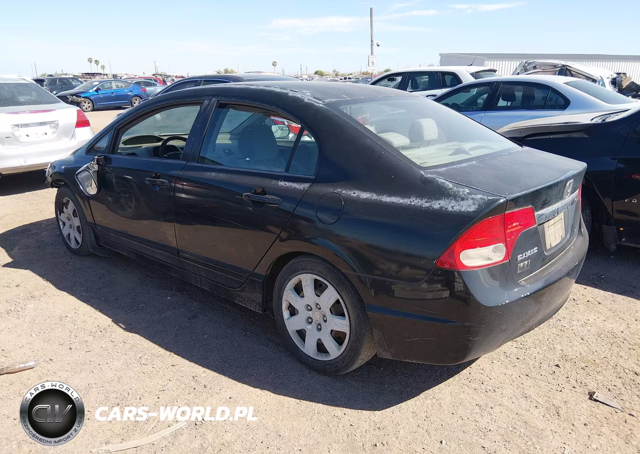 2010 Honda Civic Lx VIN:2HGFA1F55AH557226 - 3