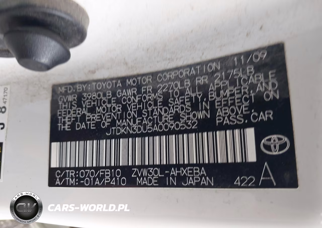 2010 Toyota Prius Ii VIN:JTDKN3DU5A0090532 - 9