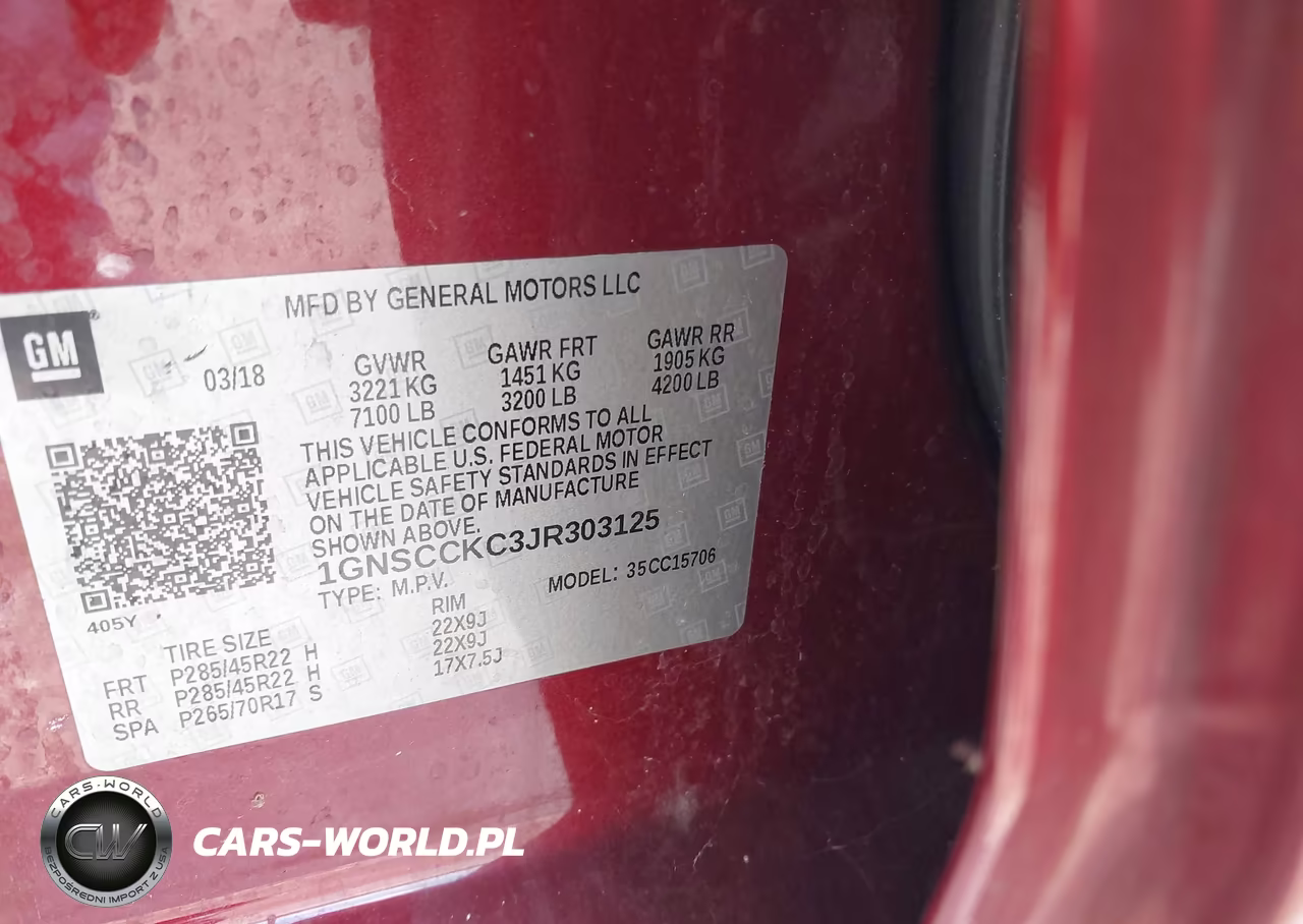 2018 Chevrolet Tahoe Premier VIN:1GNSCCKC3JR303125 - 9