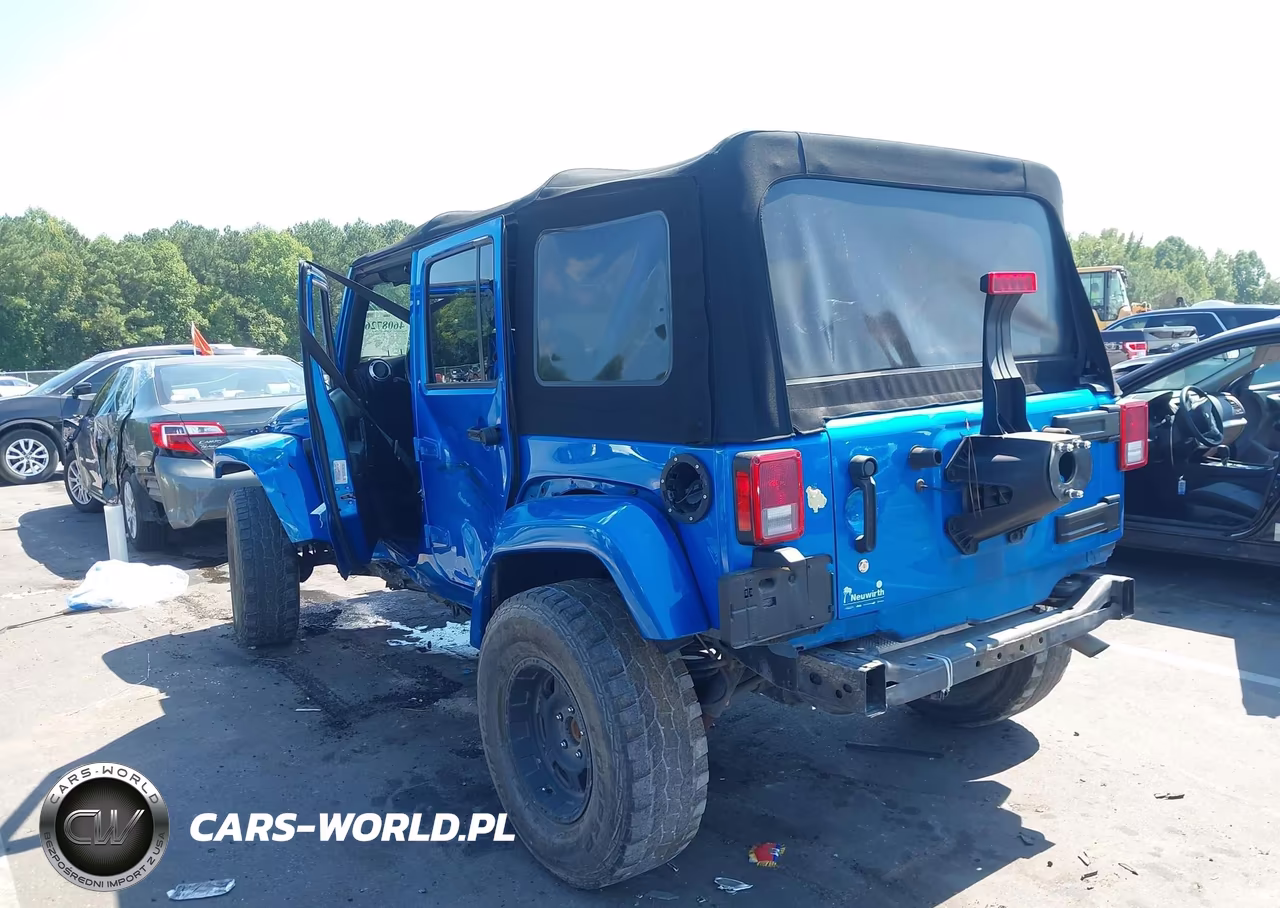2016 Jeep Wrangler Unlimited Sahara VIN:1C4BJWEG9GL150664 - 3