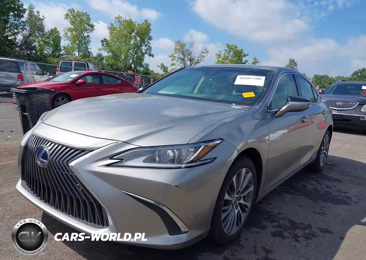 2020 Lexus Es 300H VIN:58AD21B19LU005433 - 2
