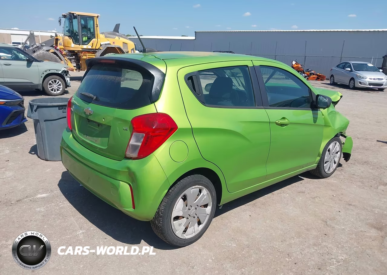 2016 Chevrolet Spark Ls Cvt VIN:KL8CB6SA7GC611595 - 4