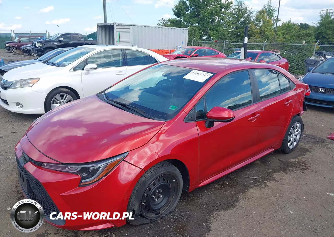 2021 Toyota Corolla Le VIN:5YFEPMAE5MP160048 - 2