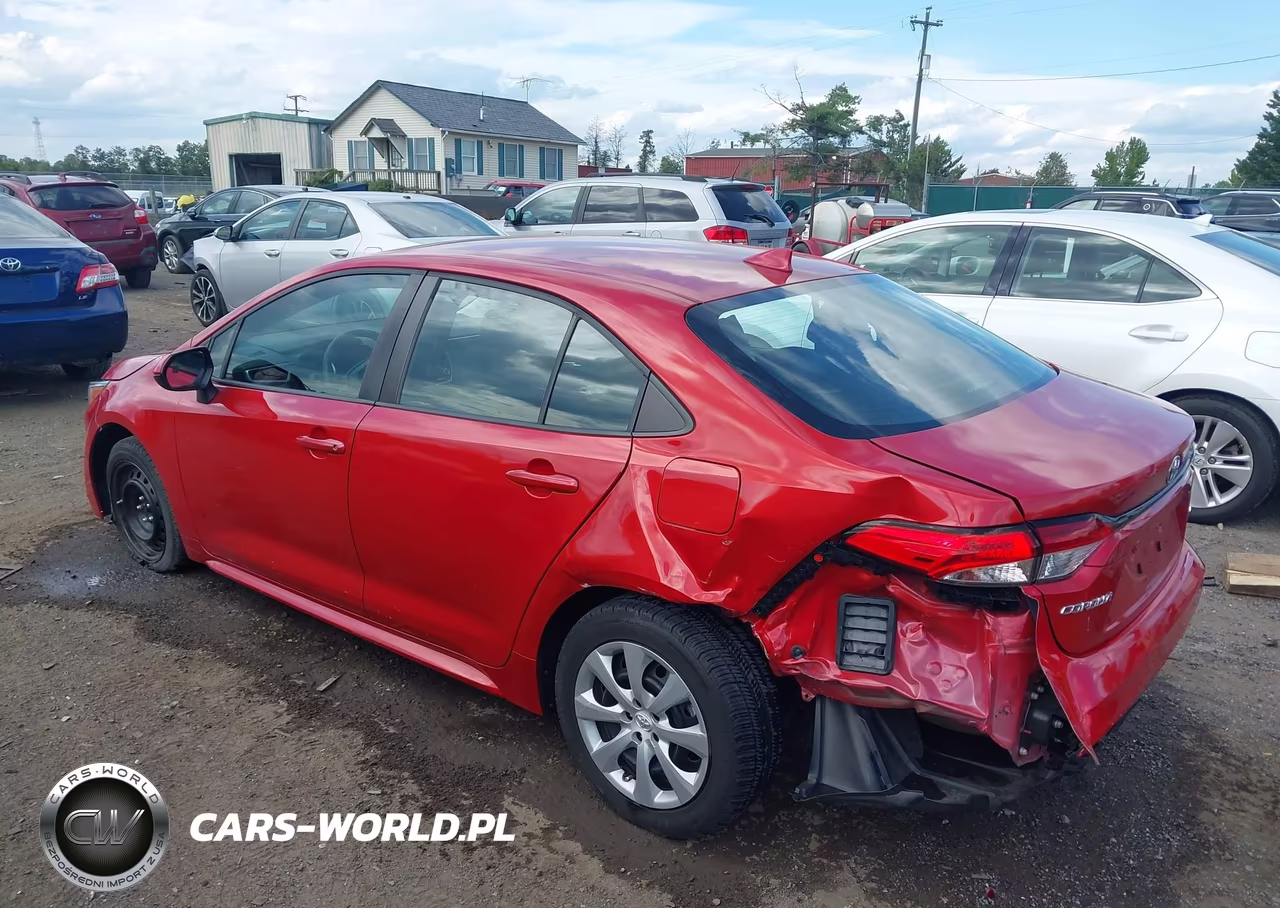 2021 Toyota Corolla Le VIN:5YFEPMAE5MP160048 - 3