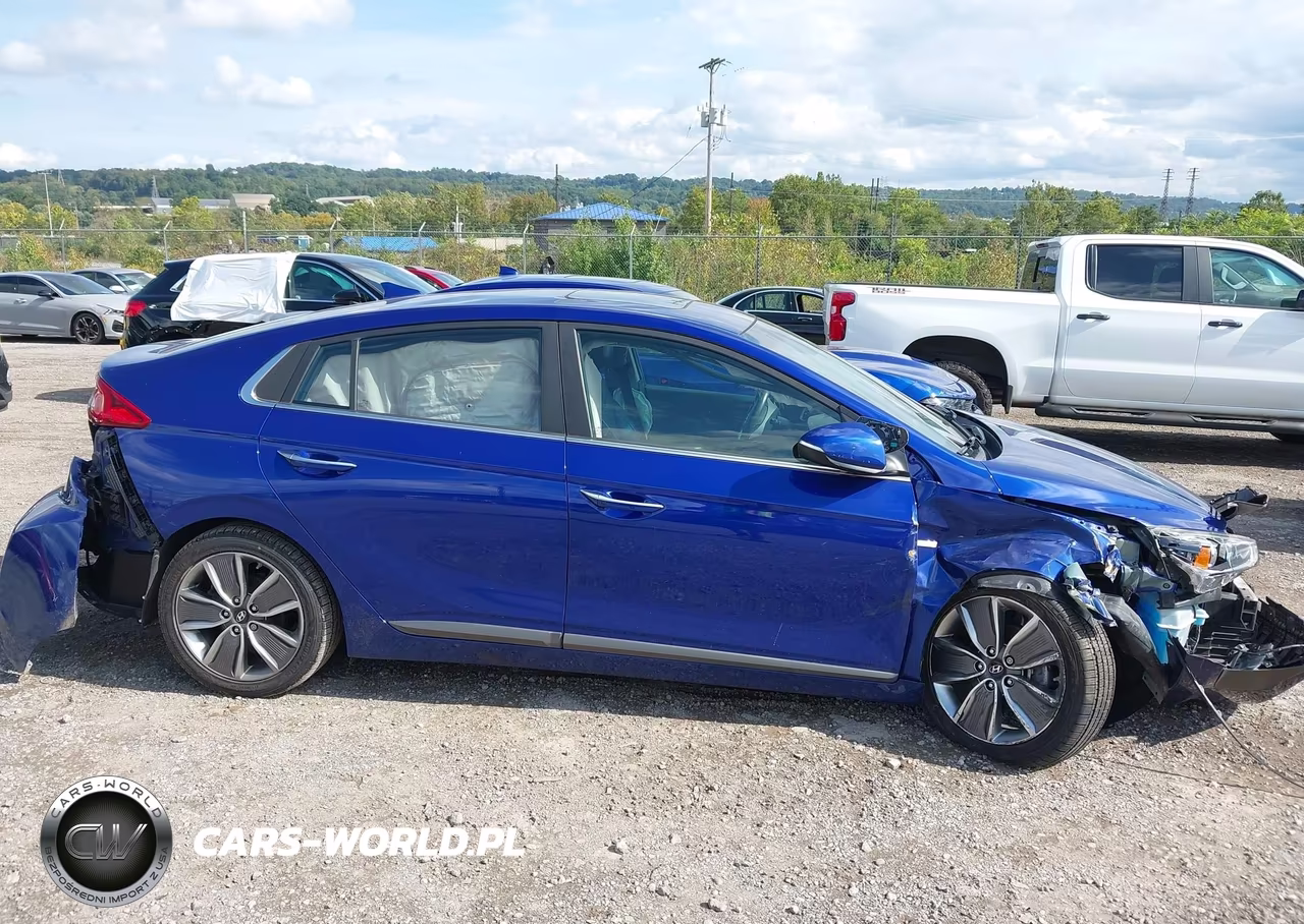 2019 Hyundai Ioniq Hybrid Limited VIN:KMHC05LCXKU137213 - 12