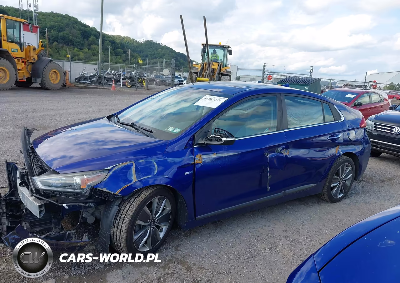 2019 Hyundai Ioniq Hybrid Limited VIN:KMHC05LCXKU137213 - 13